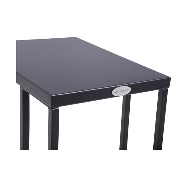 Oceľový záhradný odkladací stolík 43x30,5 cm Dorea – Garden Pleasure-image-2