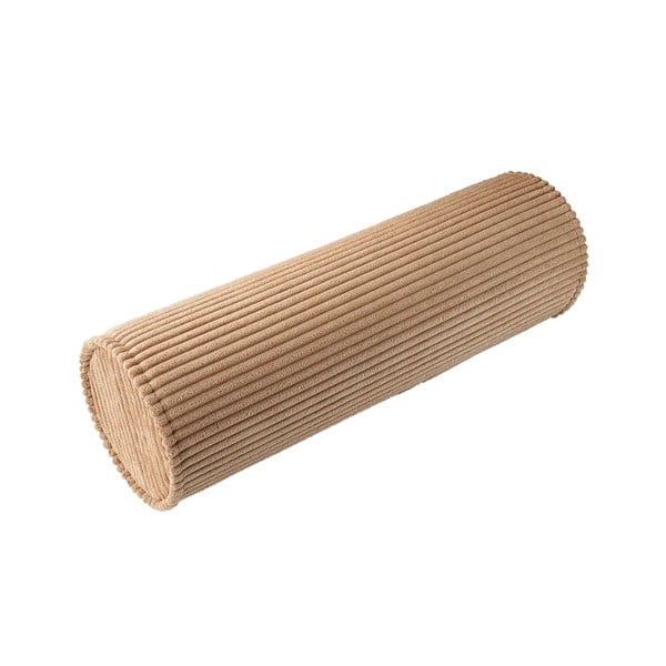 Hnedý menčestrový detský pohovkový vankúš Roll – Wigiwama