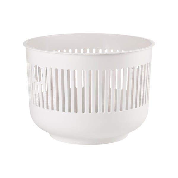 Biely plastový kôš na bielizeň 35 l Ume – Zone