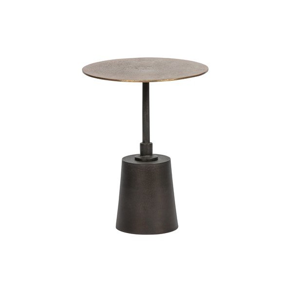 Súprava 2 kovových odkladacích stolíkov BePureHome Crush, ø 42 cm-image-2