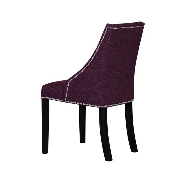 Fialová stolička s čiernymi nohami Ted Lapidus Maison Patchouli-image-2