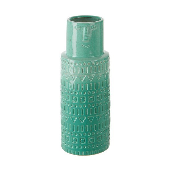 Pastelovozelená váza z kameniny Premier Housewares Mimo-image-1
