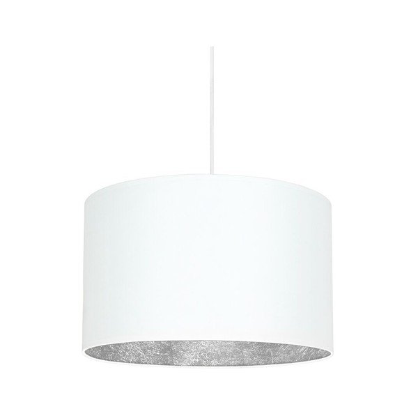 Závesné dvojramenné svietidlo v bielo-striebornej farbe Sotto Luce Mika, ⌀ 40 cm-image-1