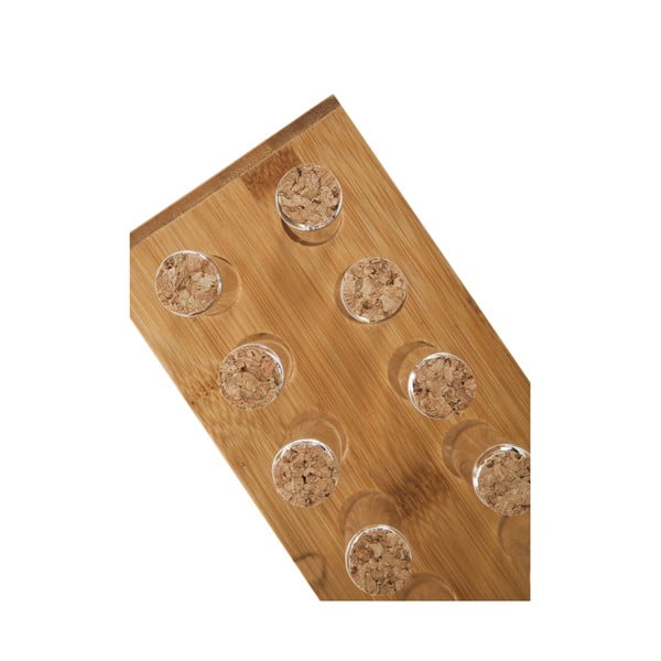 Súprava koreničiek 12 ks so stojanom Vanilla – Bambum-image-2