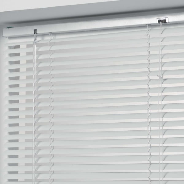Biela kovová žalúzie 90x130 cm Venitien – douceur d'intérieur-image-1