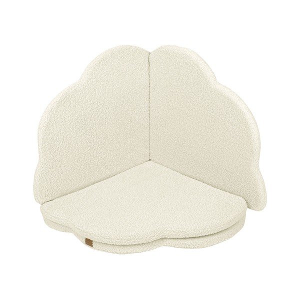 Krémová detská hracia podložka 160x160 cm – Meowbaby-image-1