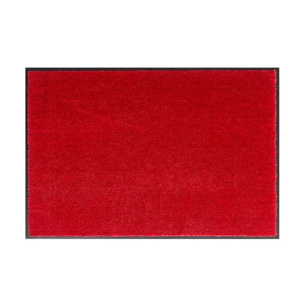 Červená rohožka Hansa Home Soft and Clean, 39 x 58 cm