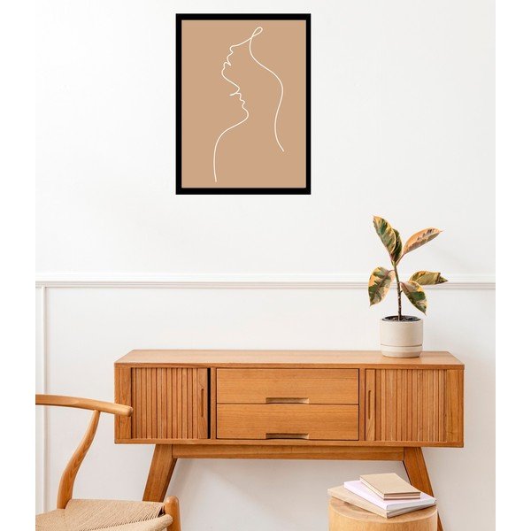 Plagát 29x41 cm Lovers Line Art – Veronika Boulová-image-1