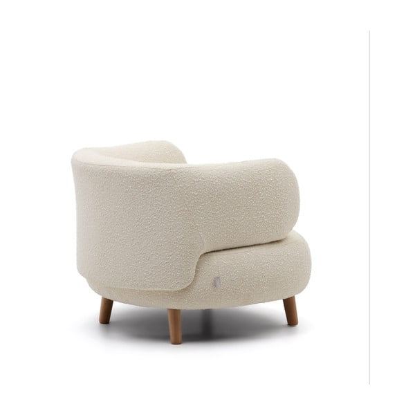 Krémové kreslo Luisa – Kave Home-image-3