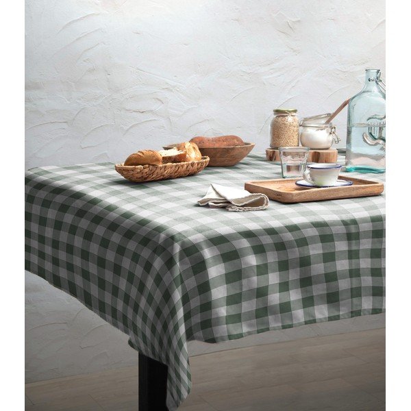 Obrus ​​Really Nice Things Green Vichy, 140 x 200 cm-image-1