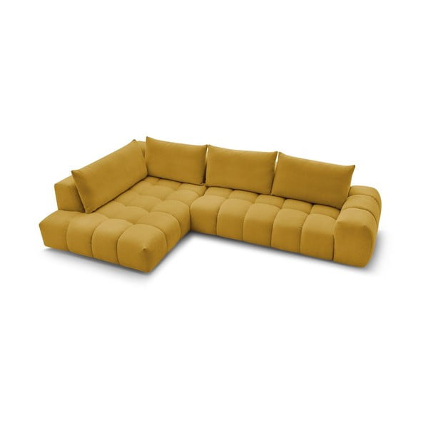Okrovožltá rohová pohovka Everest – Bobochic Paris-image-4