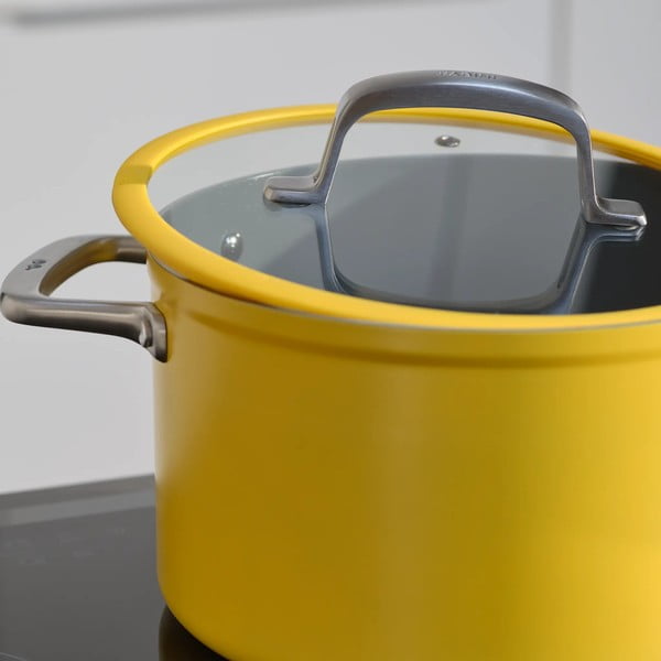 Hrniec s pokrievkou/s keramickým povrchom na indukčný varič 5,5 l Meda 3.0 – FABINI-image-1