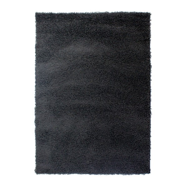 Tmavosivý koberec Flair Rugs Cariboo Charcoal, 80 × 150 cm