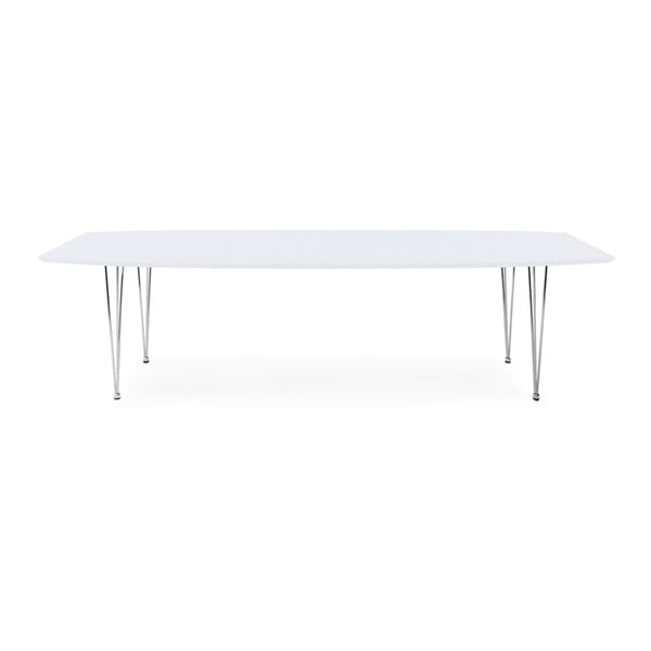 Biely rozkladací jedálenský stôl Kokoon Design Extensio