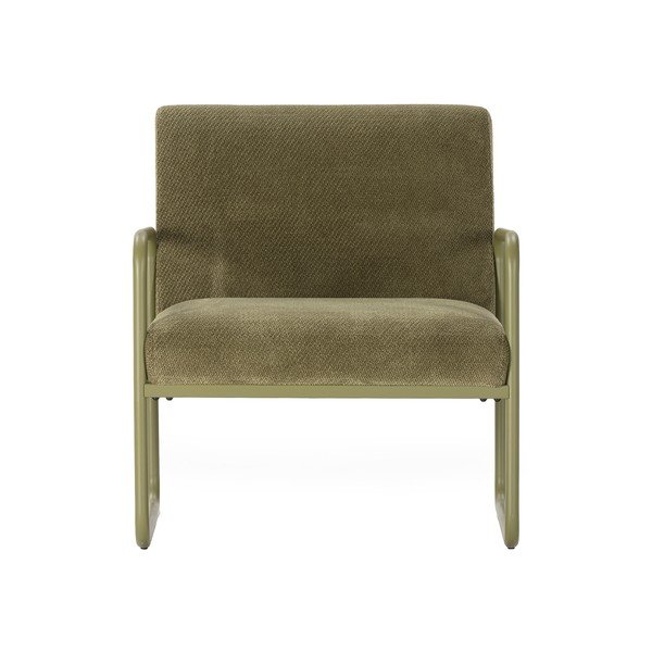 Zelené ženilkové kreslo Vince – MOME-image-2