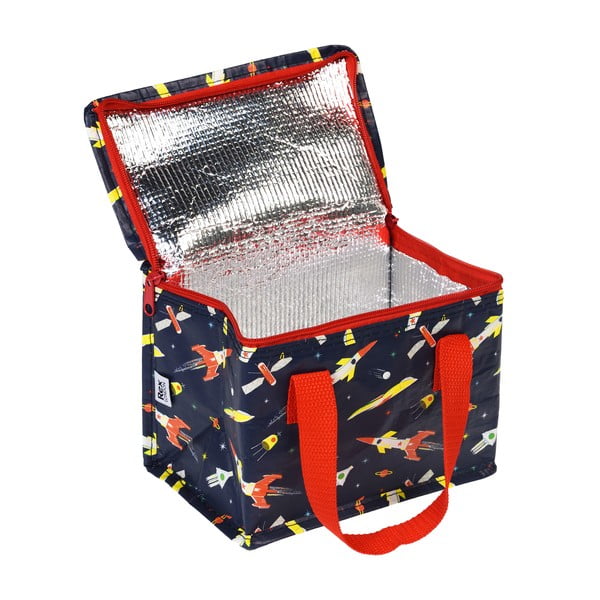 Tmavomodrá chladiaca taška Space Age Rocket – Rex London-image-2