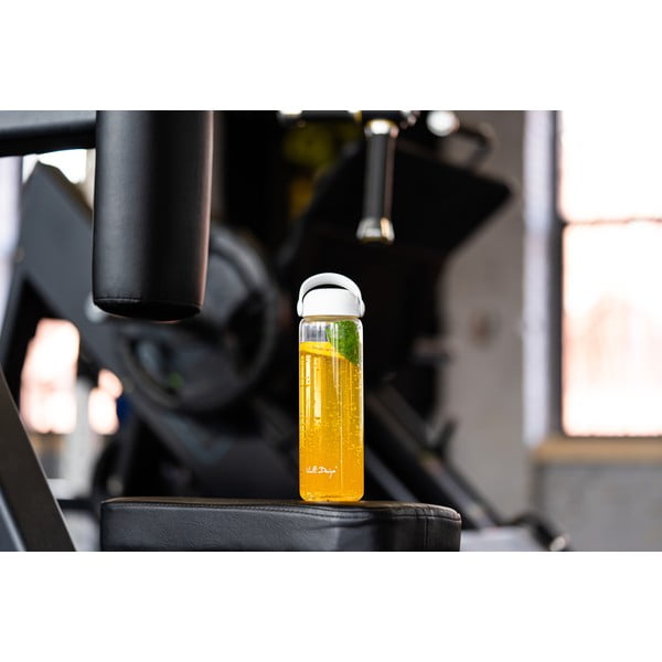 Biela sklenená fľaša 540 ml Fuori – Vialli Design-image-1