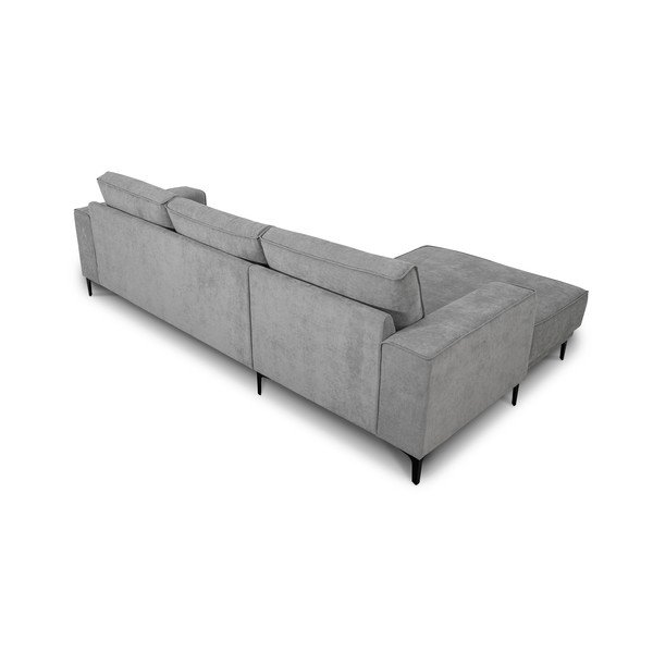 Sivá rohová pohovka (ľavý roh/s leňoškou) Copenhagen – Scandic-image-4