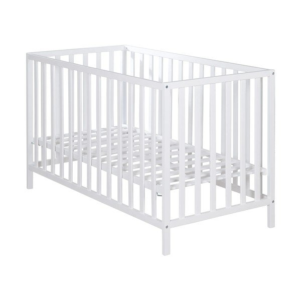 Biela postieľka 60x120 cm Cosi – Roba-image-2
