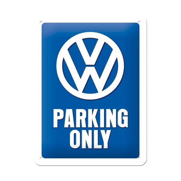 Nástenná dekoratívna ceduľa Postershop VW Parking Only