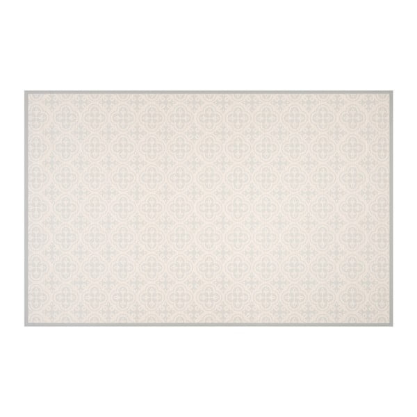 Sivý vinylový koberec Zala Living Sia, 195 × 120 cm