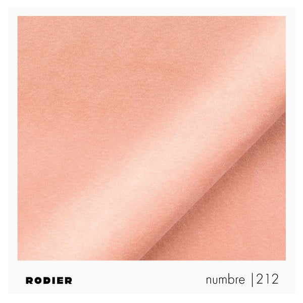 Ružová zamatová rozkladacia/s úložným priestorom rohová pohovka (pravý roh/s leňoškou) Brim – Rodier-image-2