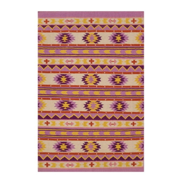 Ručne tkaný koberec Kilim Alaka, 180x120cm