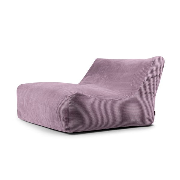 Fialový menčestrový sedací vak Sofa Lounge – SLOWDOWN
