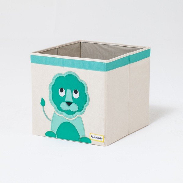 Látkový detský úložný box Eddy the Lion - Rocket Baby-image-3