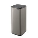Sivý dotykový oceľový odpadkový kôš 30 l Bo Touch – Brabantia
