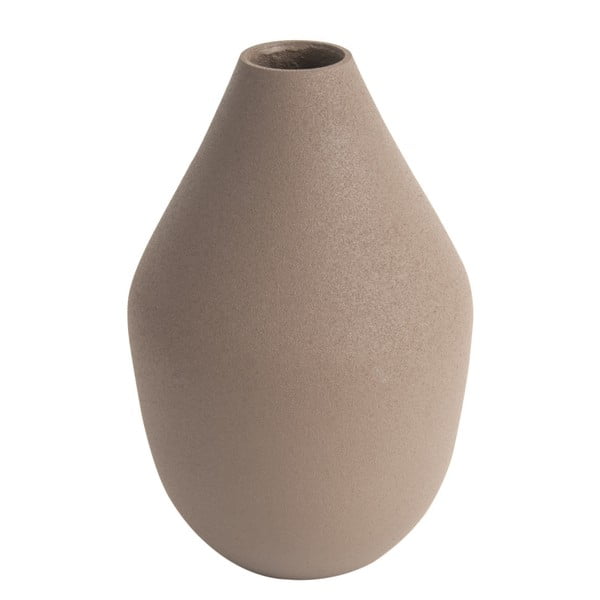 Béžová váza PT LIVING Nimble Cone, výška 14 cm