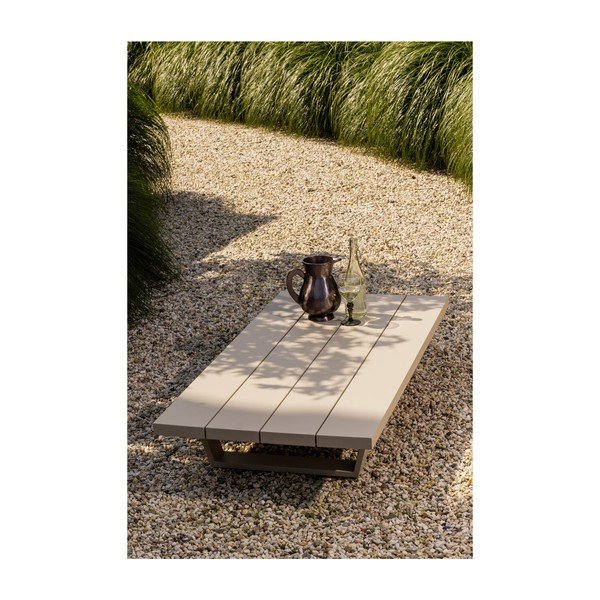 Hliníkový záhradný odkladací stolík 70x140 cm Bear – Exotan-image-1