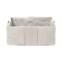 Béžový textilný Košík na chlieb Blomus Bread, 26 x 26 cm