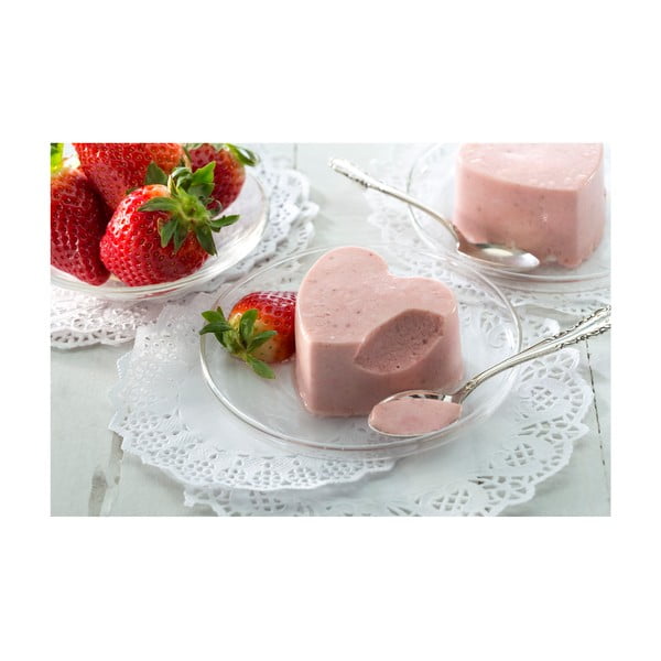 Silikónová forma na pečenie 17,5x30 cm Heart – Lékué-image-2