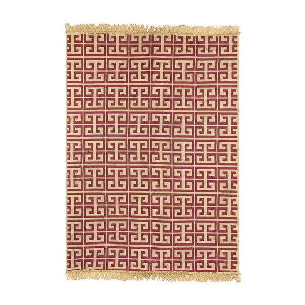 Červený koberec Ya Rugs Claret Red, 80 × 150 cm