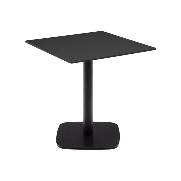 Kovový záhradný jedálenský stôl 68x68 cm Dina – Kave Home