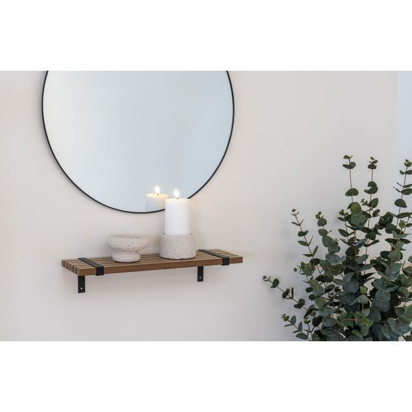 Polica v dekore jaseňa v prírodnej farbe 50 cm Luxor – House Nordic-image-1