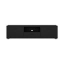 Čierny TV stolík 147x38 cm Media – Tvilum