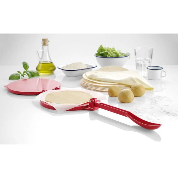 Červený lis na tortily Hendi-image-3