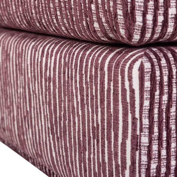 Vínovočervená čalúnená podnožka Lou – WOOOD-image-3