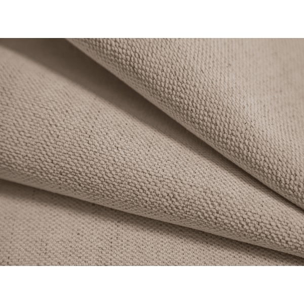 Svetlohnedá čalúnená dvojlôžková posteľ s úložným priestorom/bez čela s roštom 140x200 cm Susan – Micadoni -image-4