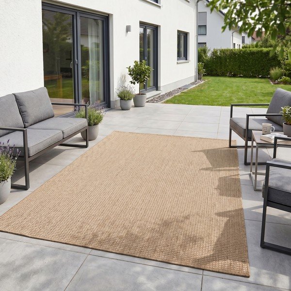 Béžový vnútorný a vonkajší koberec 140x200 cm Mira 1450 – Ayyildiz Carpets-image-1