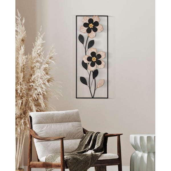 Kovová nástenná dekorácia 27x70 cm Divaker – Mauro Ferretti-image-1