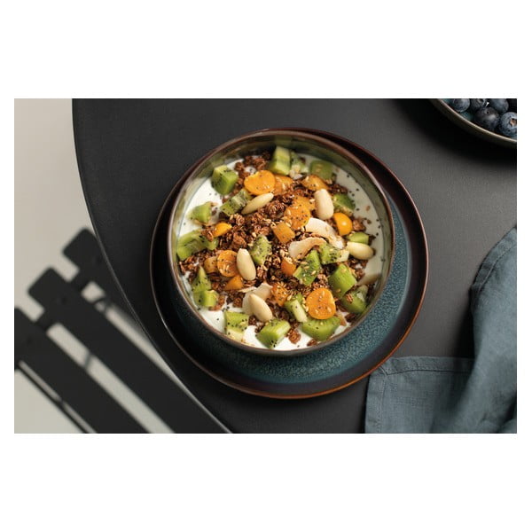 Zelený hlboký  porcelánový tanier ø 21,5 cm Crafted Breeze – like | Villeroy & Boch-image-1