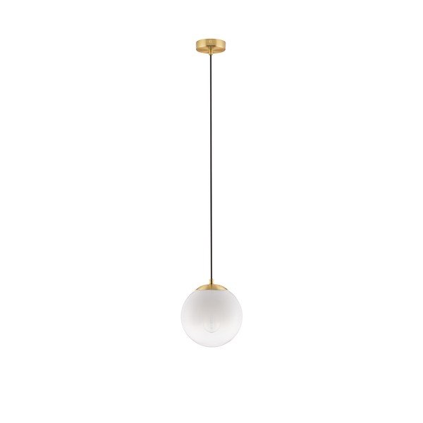 Biele/v zlatej farbe sklenené závesné svietidlo ø 20 cm Vita – Nova Luce