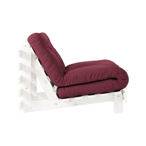 Variabilné kreslo Karup Design Roots White/Bordeaux-image-3