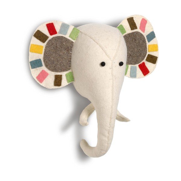 Nástenná plstená dekorácia Mr. Fox Elephant Junior-image-2