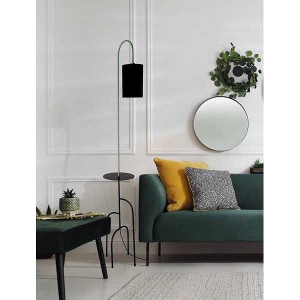 Zeleno-čierna stojacia lampa (výška 175 cm) Ravello - Candellux Lighting-image-1