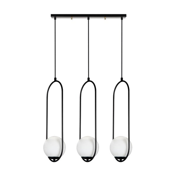 Čierne závesné svietidlo Squid Lighting Arch, výška 146 cm-image-2