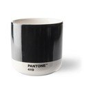 Čierny keramický hrnček 175 ml Cortado Black 419 – Pantone